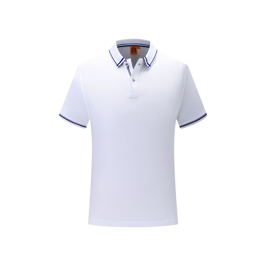 夏季白色男款絲綢質(zhì)感銅氨纖維透氣翻領(lǐng)商務(wù)POLO衫/T恤衫-1898#